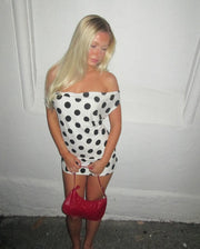Poka Dot Mini Dress
