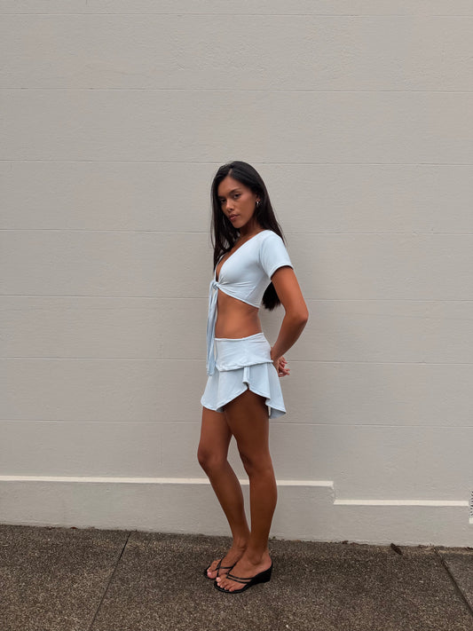 Baby blue amelia set